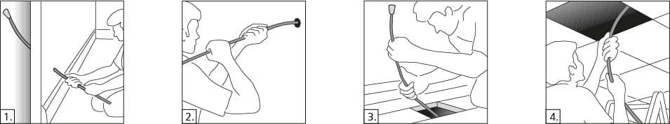 Where is the cable pulling tool used?