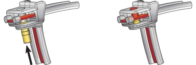 Cable ties without serration